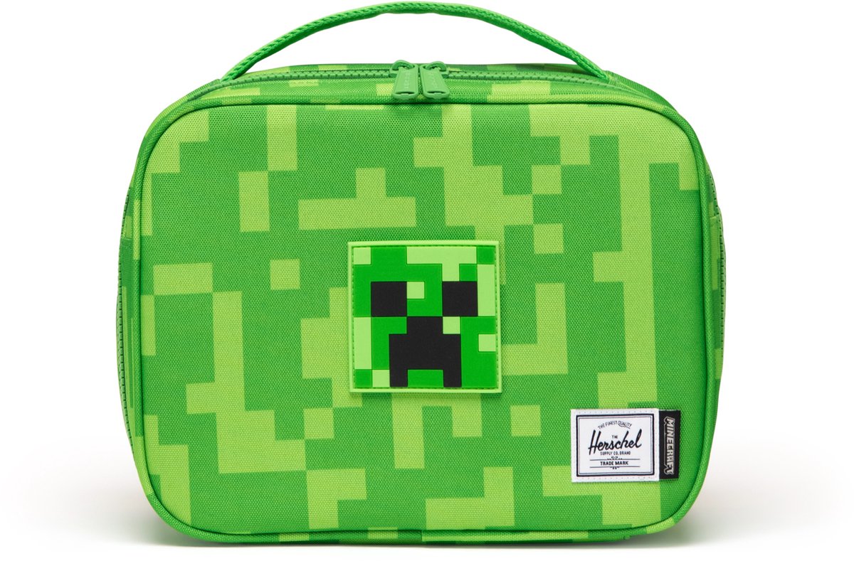 Boîte à lunch Herschel Minecraft Pop Quiz Little - Creeper