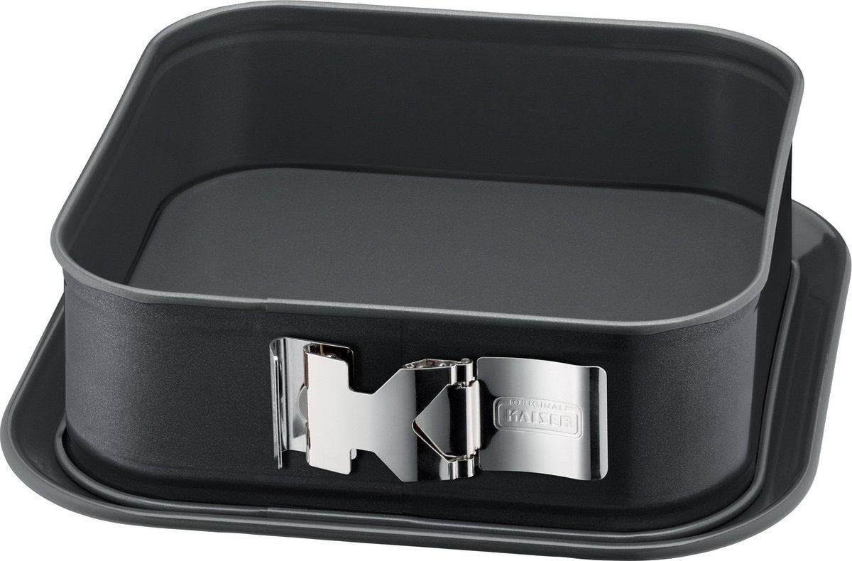 Kaiser la forme plus - moule à charnière - carré 24 x 24 cm - antiadhésif - pour gâteaux et quiches