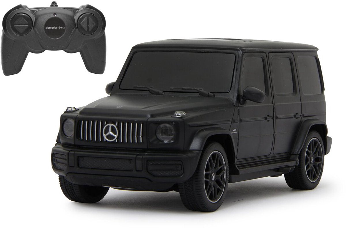 Jamara RC Vehicle Car - 405191 RC Car Mercedes-Benz G63 - Classe G - Noir - Modèle RC 2,4 GHz prêt à l'emploi - Voiture contrôlée 1:24