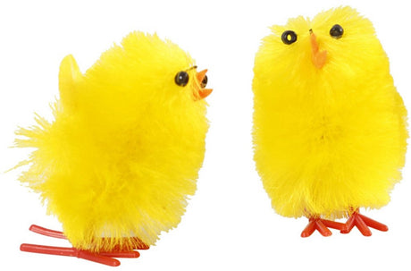 Entreprise créative https: www.ccobby.nl poussins de Pâques-h-30-mm-jaune-12-pièces-1-boîte