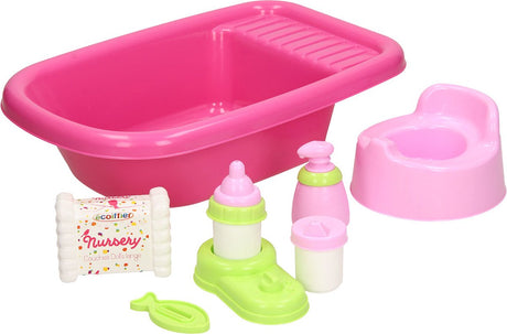 Bain de poupée Ecoiffier avec accessoires