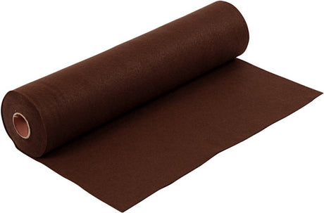 Feutre de loisir Creativ company, l: 45 cm, épaisseur 1,5-2 mm, 180-200 g, marron, 5 m 1 rouleau