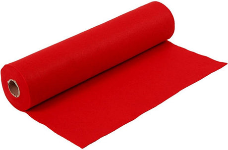 Creativ company cc hobby feutre en rouleau 5m rouge