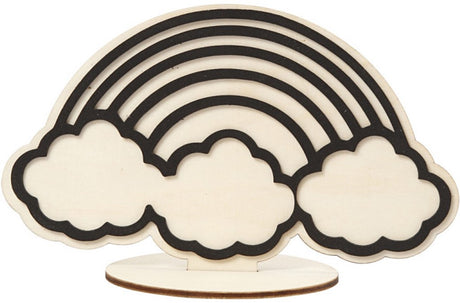 Figurine d'entreprise Creativ pour la décoration, arc-en-ciel, h : 10,5 cm, 1 pièce