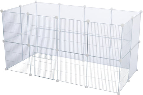 Panneaux d'extension Trixie - plastique blanc 35x35 cm - 4 pièces avec matériel de montage