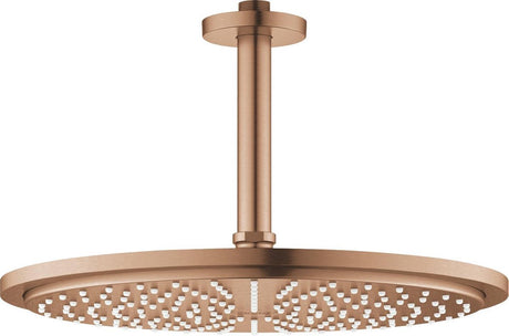 Douche de tête cosmopolite Grohe rainshower - douche à effet pluie ø 31 cm - coucher de soleil chaud brossé (bronze mat)