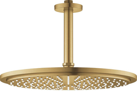 Douche de tête cosmopolite Grohe Rainshower - douche à effet pluie ø 31 cm - cool Sunrise brossé (or mat)
