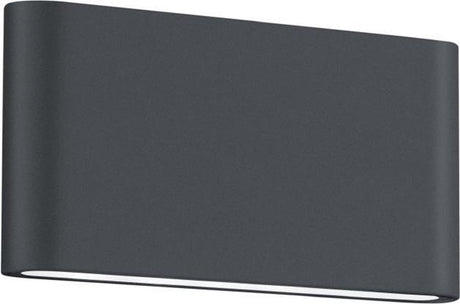 Trio thames ii - applique murale - anthracite - incl. 2x SMD 4,5W - éclairage haut et bas - montage mural - non dimmable - éclairage extérieur - IP54