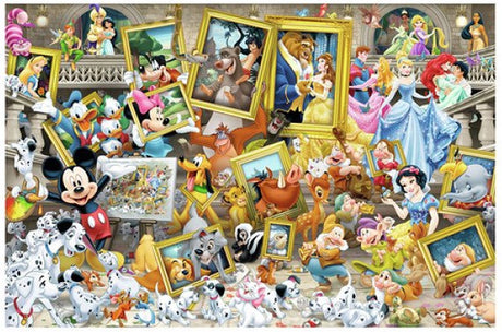 Ravensburger Jigsaw Puzzle Disney Mickey en tant qu'artiste, 5000st.
