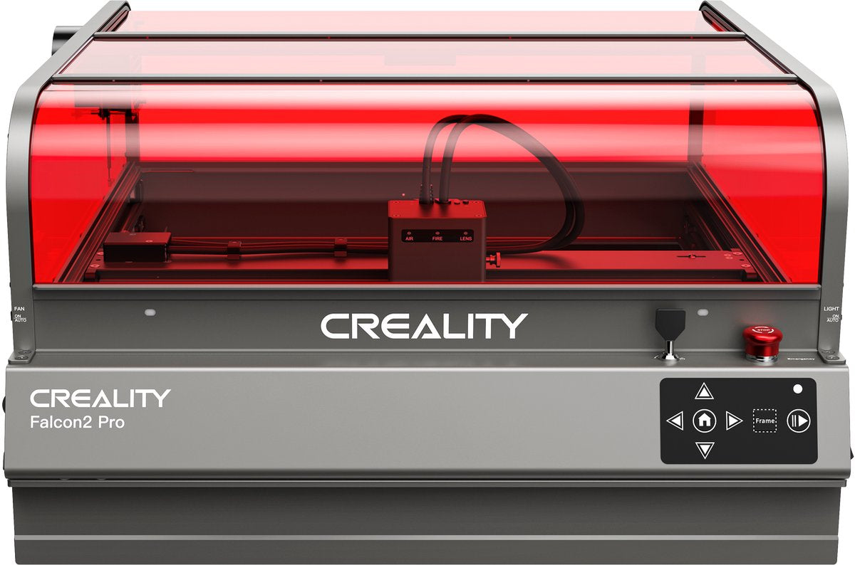 Machine de gravure laser Creality falcon2 pro 60w – machine de découpe laser – conception fermée – laser à diode 60w – caméra intégrée – assistance aérienne