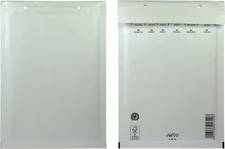 Enveloppes à bulles Airpro 100 180x265 blanches