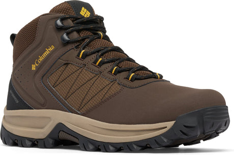 Chaussures de randonnée imperméables homme Columbia transverse randonnée marron
