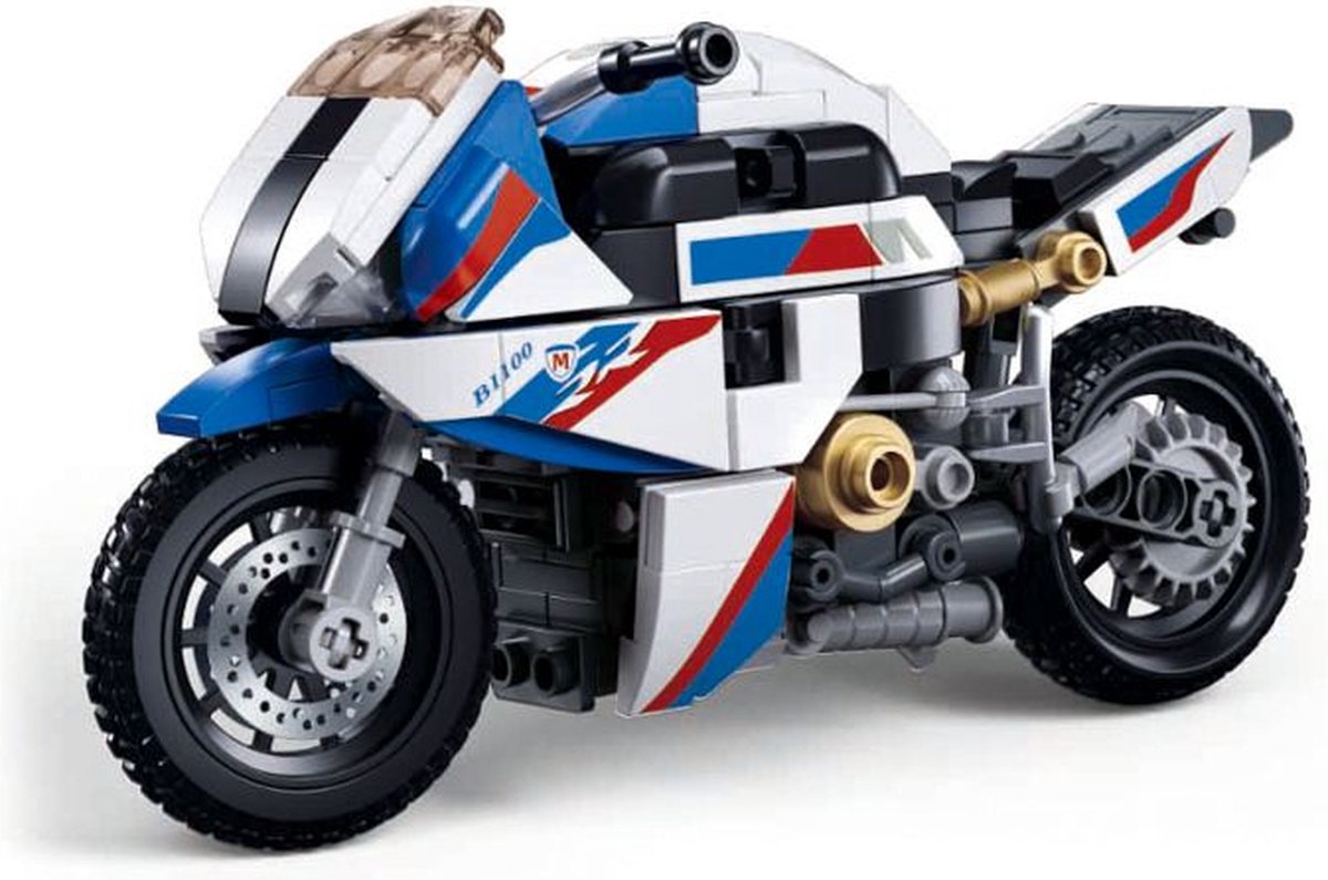 Sluban modelbricks Racing Engine 1000rr jouets de construction - jouet de construction modèle de moteur - boîte de construction avec 242 blocs de construction - m38-b1129 - à partir de 10 ans