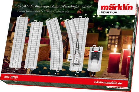Märklin met en service des rails en C enneigés