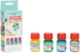 Talens art creat.verre porcelaine opaque 4x30ml vert or