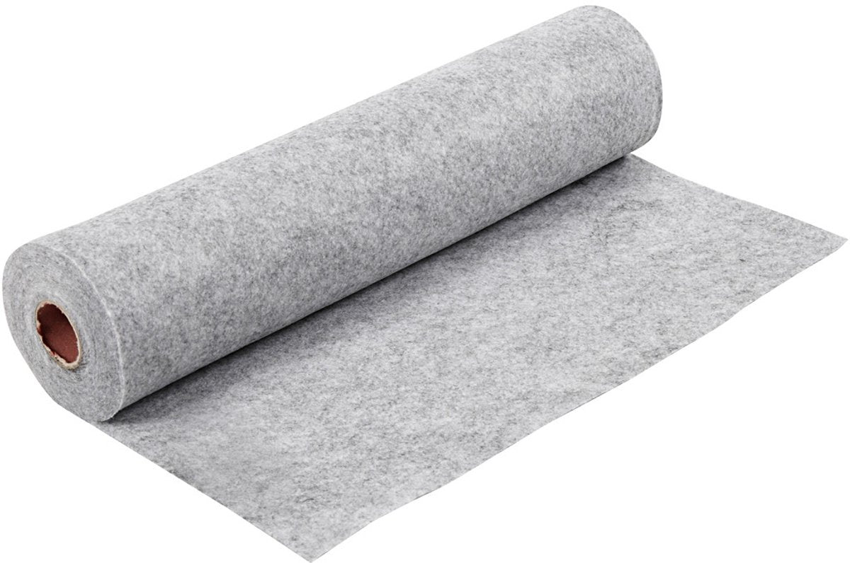 Creativ company hobby feutre en rouleau 5m gris chiné