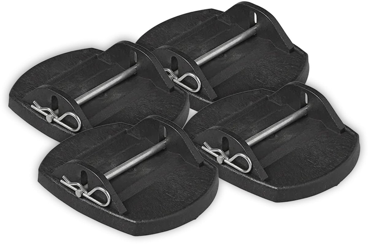 Pied de stabilisation de Proplus avec Borgpen noir 4 pièces