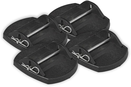 Pied de stabilisation de Proplus avec Borgpen noir 4 pièces