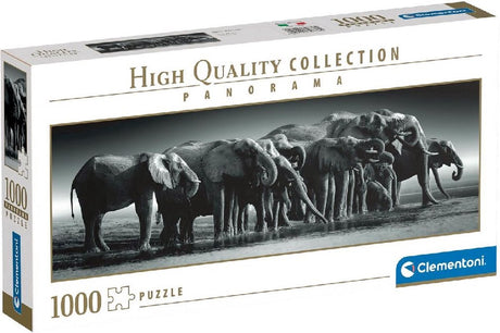 Clementoni Jigsaw Puzzle Panorama Herd or Giants, 1000st.