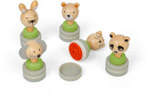 Tampons en bois Bigjigs, 5 pcs.