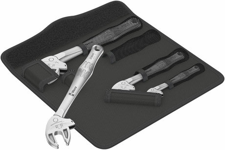 Wera 6004 joker | jeu de clés à fourche auto-ajustables | ensemble | xs, s, ml | 7 à 19 mm - 05020110001