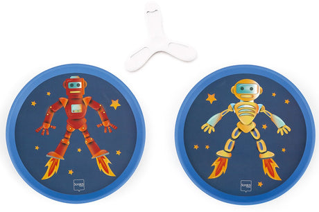 Duo scratch main-disqueur - robot - avec 1 disquette magnétique - 3 ans