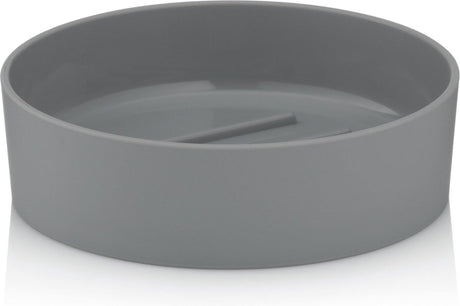 Kela gris - porte-savon - plastique - gris clair