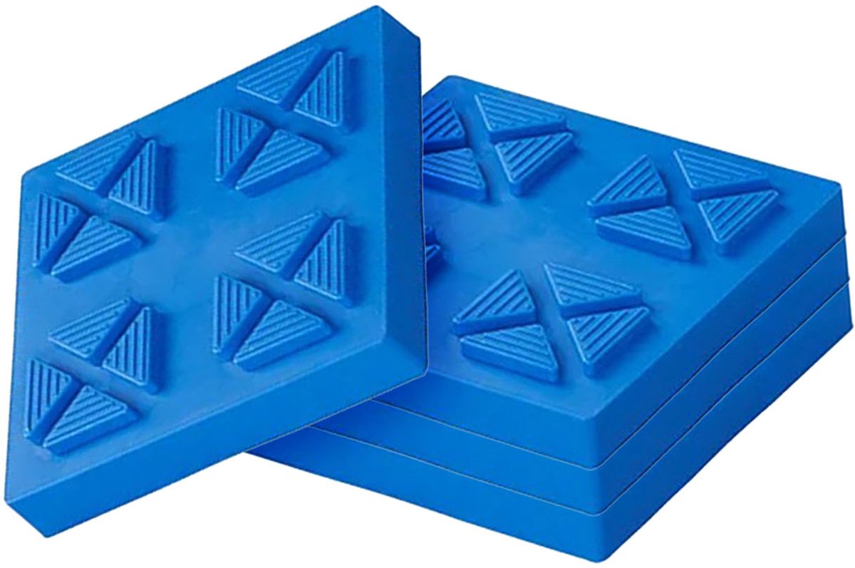 Plaques liées à Proplus max empilable. 1250 kg bleu 4 pièces