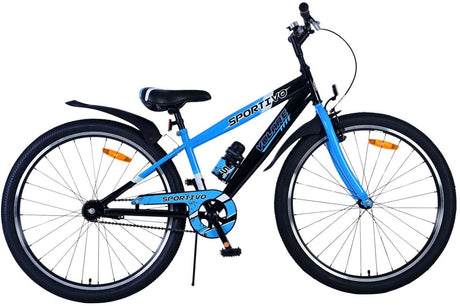 Vélo enfant Volare sportivo - garçons - 26 pouces - noir bleu