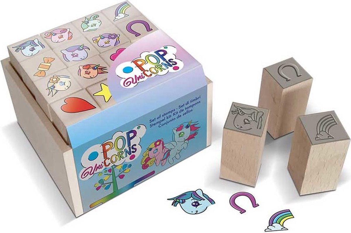 Licornes pop multi-imprimés