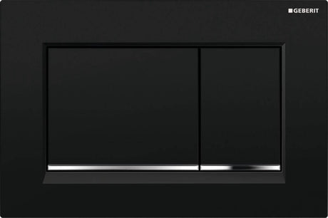 Panneau de commande Geberit sigma30, noir - 115883km1