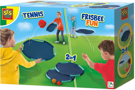 Ses jeux créatifs de tennis et de frisbee