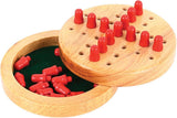 Jeu de mini solitaire en bois Bigjigs