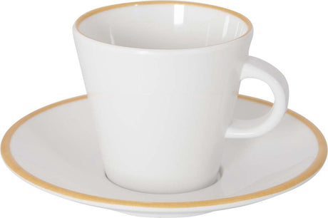 Gimex - ligne linea - service à expresso - or - 85 ml - 2 pièces