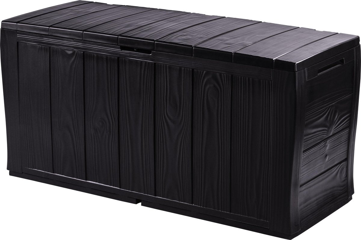 Coffre de rangement extérieur Curver - 270 litres - marron - étanche