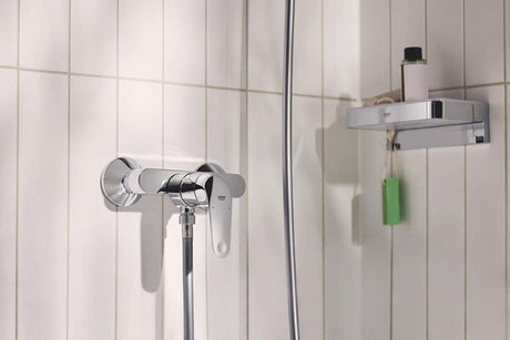 Mitigeur de douche Grohe europro - avec levier - avec raccords en S - chromé