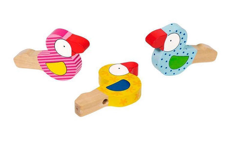 Sifflet oiseau en bois Goki