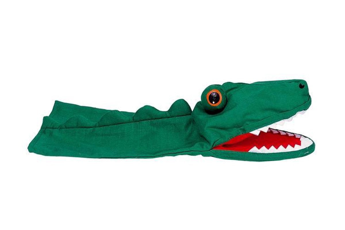 Goki marionnette crocodile. 30 cm. 4+