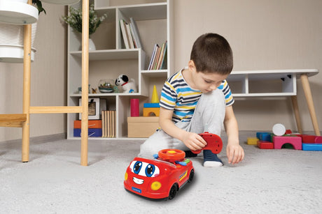 Lexibook Crosslander® Little Explorer RC – Ce petit explorateur interactif télécommandé est une voiture jouet riche en fonctionnalités qui offre des sons, des lumières et des commandes interactives réalistes pour un jeu imaginatif sans fin !