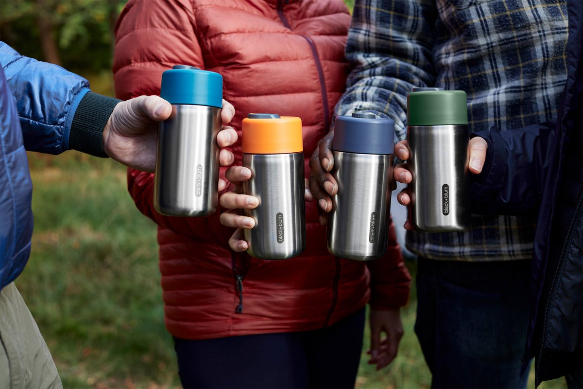 Tasse thermos en acier inoxydable Black Blum black+blum - 340ml - bleu