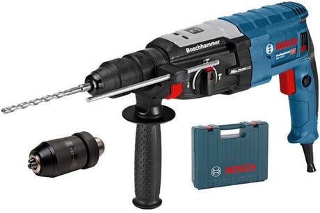 Bosch bleu gbh 2-28 f marteau combiné SDS-plus + mandrin sans clé en étui - 0611267600