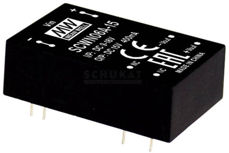 Mw Mean Well scwn06c-03 module convertisseur dc dc 1.2 a 6 w nombre de sorties : 1 x contenu 1 pièce(s)