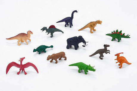 Ensemble de jeu de mini dinosaures de la préhistoire Mojo, 12 pièces. - 380055