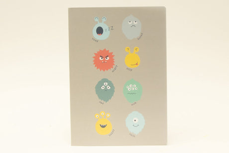 Ancor carnet b'log play me monsters a4 ligne 48 feuilles 90 grammes couverture pp - an-128031