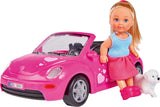 Simba - evi love - evi avec carrosse scarabée 23cm - mini poupée - à partir de 3 ans