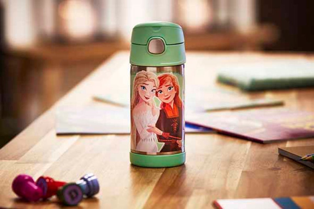 Gourde Cosy Trendy Funtainer Disney La Reine des Neiges 2 - 350ml - vert