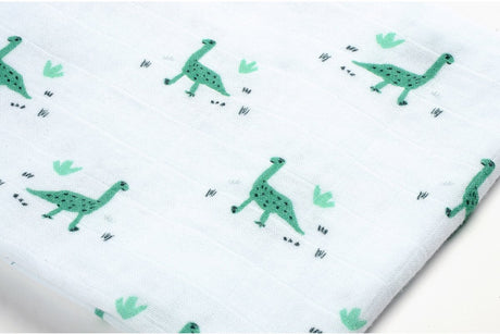 Serviettes Béaba ele – lot de 3 serviettes tétra – serviette 100% coton biologique – 70×70 cm – mousseline ultra douce respirante – avec coffret cadeau de luxe – vert jurassique
