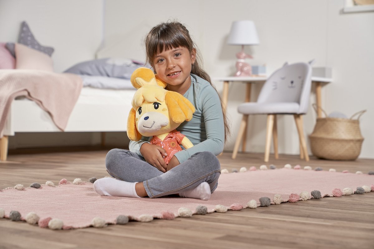 Simba animal crossing - isabelle - 40cm - peluche - peluche - nintendo