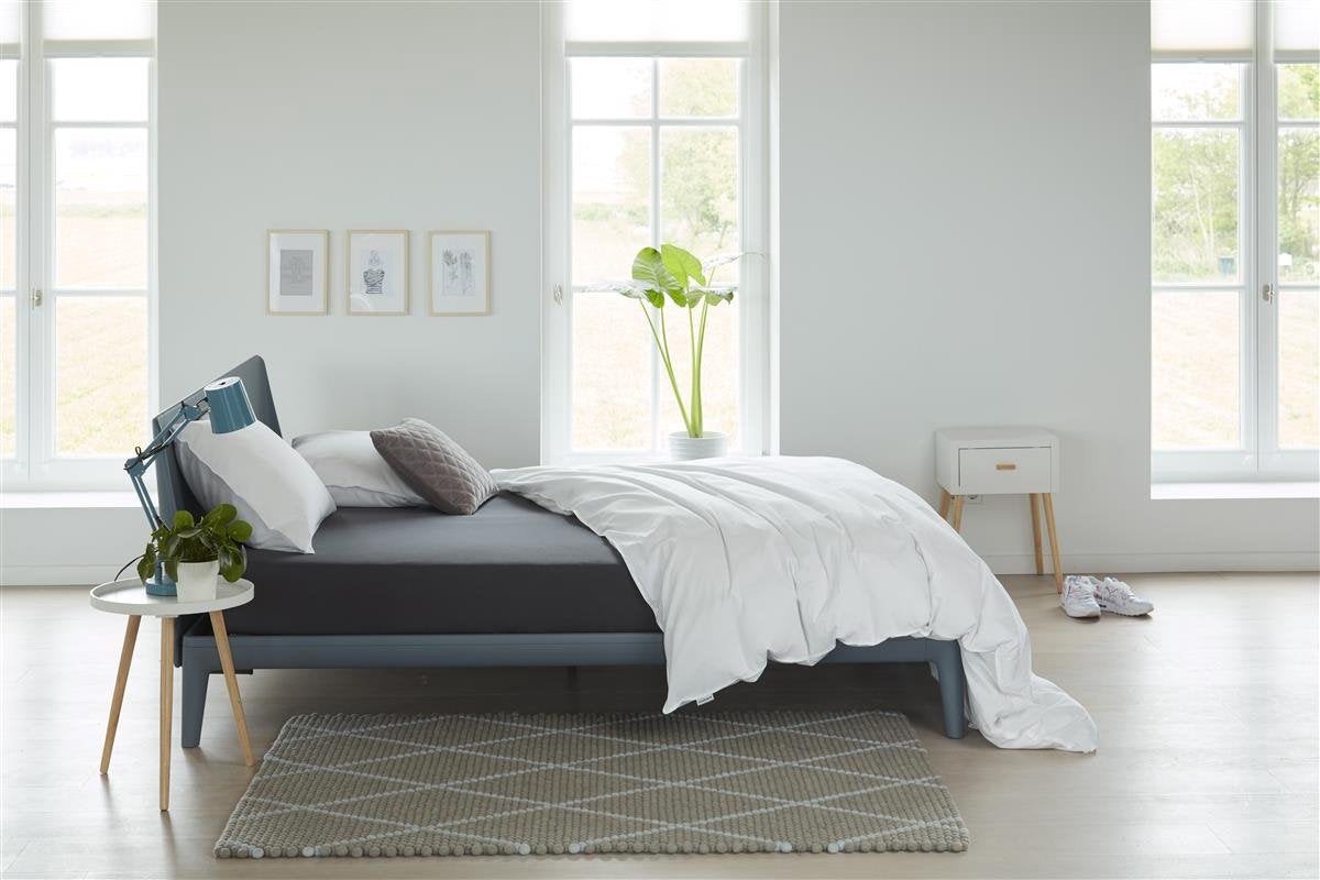 Beddinghouse jersey - topper hoeslaken - 100x200 220 - antraciet