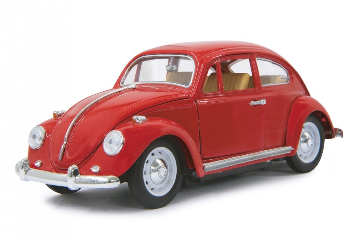 Jamara RC VW Beatle Classic Die-Cast Boys 27 MHz Rouge 1:18